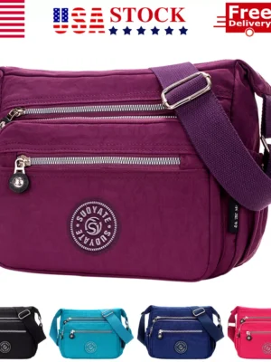 Waterproof Messenger Cross Body Ladies Handbag Bag Shoulder Bag Women Purse