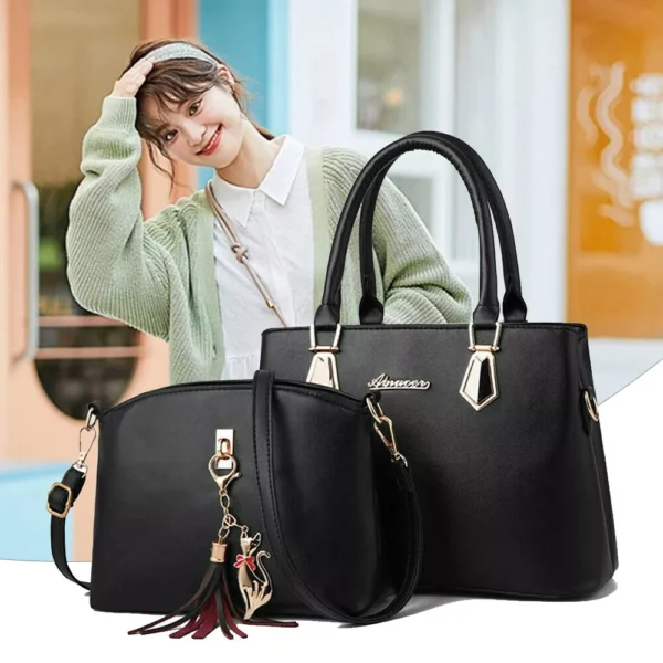 Women Lady Leather Handbags Messenger Cross Body Handbags Shoulder Bag Purse